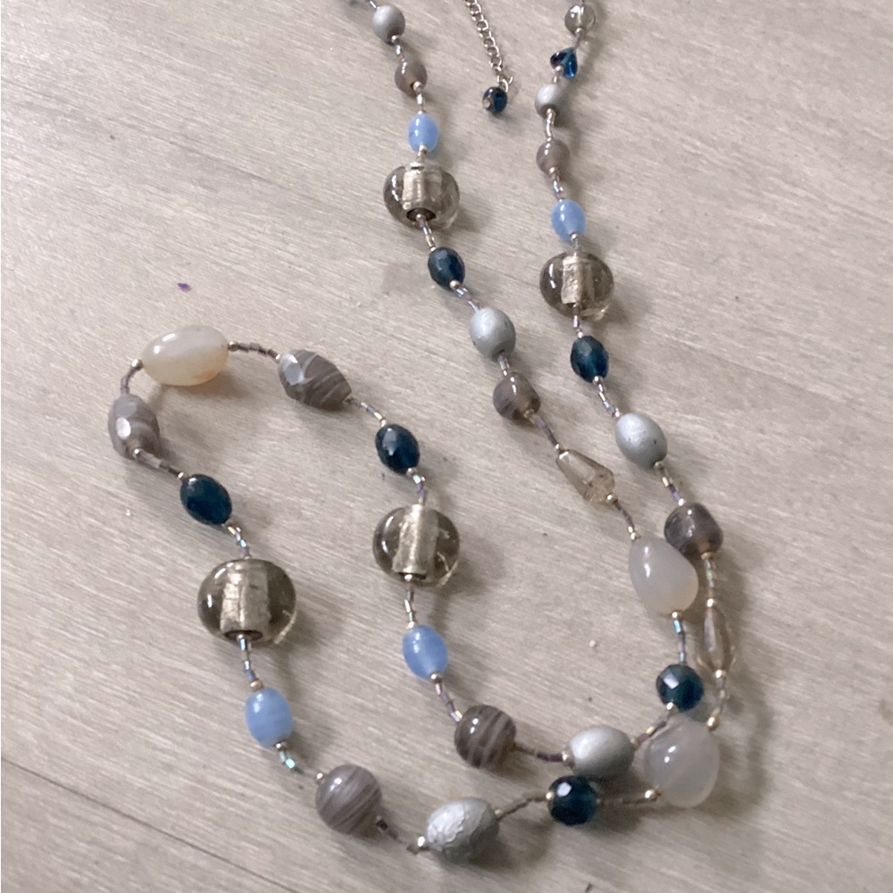 Elegant Multi-Color Beaded Necklace